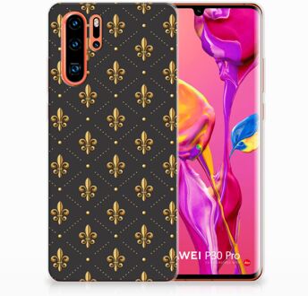 B2Ctelecom Huawei P30 Pro Uniek TPU Hoesje Franse Lelie