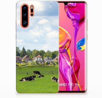 B2Ctelecom Huawei P30 Pro Uniek TPU Hoesje Koeien