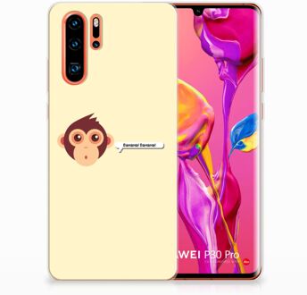 B2Ctelecom Huawei P30 Pro Uniek TPU Hoesje Monkey