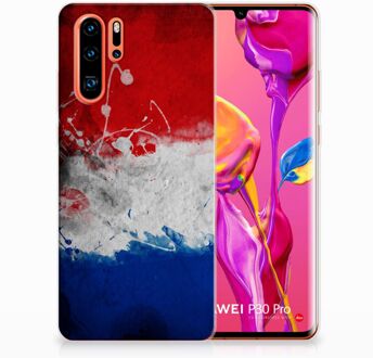 B2Ctelecom Huawei P30 Pro Uniek TPU Hoesje Nederlandse Vlag