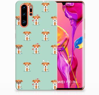 B2Ctelecom Huawei P30 Pro Uniek TPU Hoesje Pups