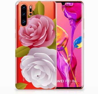 B2Ctelecom Huawei P30 Pro Uniek TPU Hoesje Roses