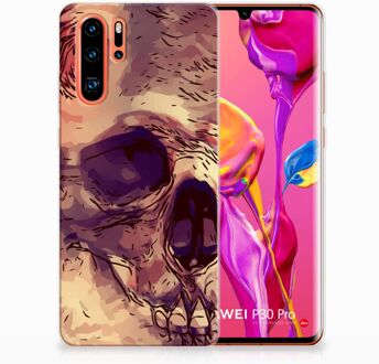 B2Ctelecom Huawei P30 Pro Uniek TPU Hoesje Skullhead