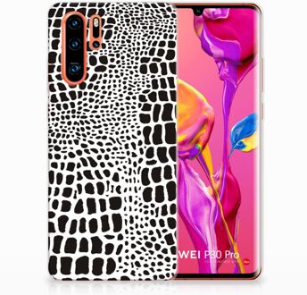 B2Ctelecom Huawei P30 Pro Uniek TPU Hoesje Slangenprint