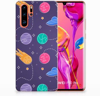 B2Ctelecom Huawei P30 Pro Uniek TPU Hoesje Space