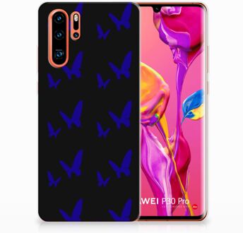 B2Ctelecom Huawei P30 Pro Uniek TPU Hoesje Vlinder Patroon