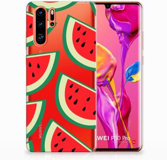 B2Ctelecom Huawei P30 Pro Uniek TPU Hoesje Watermelons