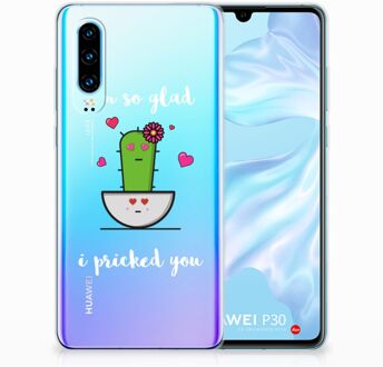 B2Ctelecom Huawei P30 TPU Hoesje Design Cactus Glad