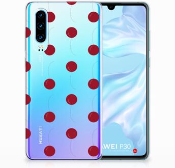 B2Ctelecom Huawei P30 TPU Hoesje Design Cherries