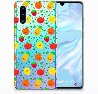 B2Ctelecom Huawei P30 TPU Hoesje Design Fruits