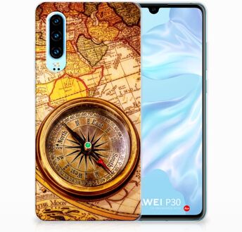 B2Ctelecom Huawei P30 TPU Hoesje Design Kompas