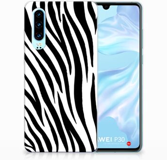 B2Ctelecom Huawei P30 TPU Hoesje Design Zebra