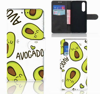 B2Ctelecom Huawei P30 Uniek Boekhoesje Avocado Singing