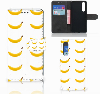 B2Ctelecom Huawei P30 Uniek Boekhoesje Banana