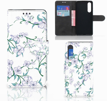 B2Ctelecom Huawei P30 Uniek Boekhoesje Blossom White