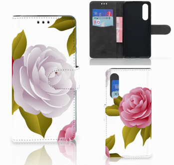 B2Ctelecom Huawei P30 Uniek Boekhoesje Roses