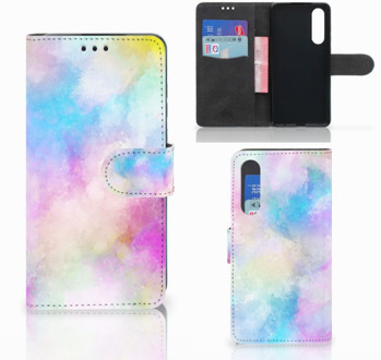 B2Ctelecom Huawei P30 Uniek Boekhoesje Watercolor Light