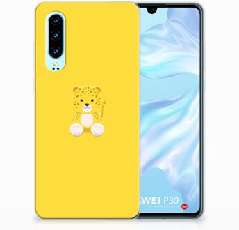 B2Ctelecom Huawei P30 Uniek TPU Hoesje Baby Lepperd