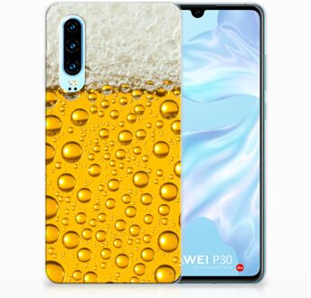 B2Ctelecom Huawei P30 Uniek TPU Hoesje Bier