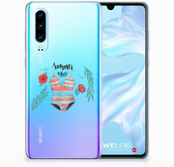 B2Ctelecom Huawei P30 Uniek TPU Hoesje Boho Summer