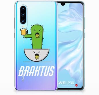 B2Ctelecom Huawei P30 Uniek TPU Hoesje Braktus