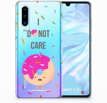 B2Ctelecom Huawei P30 Uniek TPU Hoesje Donut