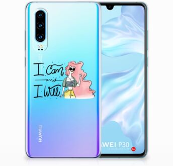 B2Ctelecom Huawei P30 Uniek TPU Hoesje i Can