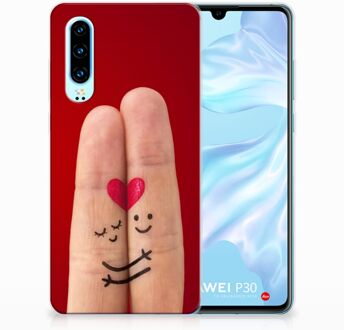 B2Ctelecom Huawei P30 Uniek TPU Hoesje Liefde