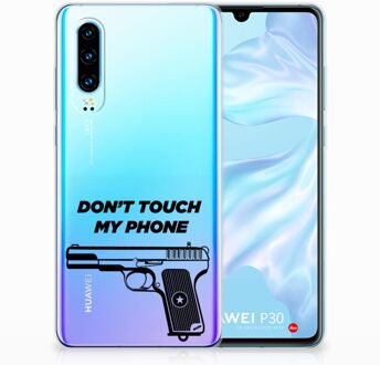 B2Ctelecom Huawei P30 Uniek TPU Hoesje Pistol DTMP