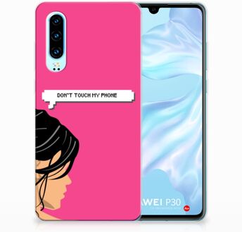 B2Ctelecom Huawei P30 Uniek TPU Hoesje Woman DTMP