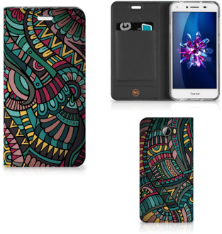 B2Ctelecom Huawei Y5 2 | Y6 Compact Standcase Hoesje Design Aztec