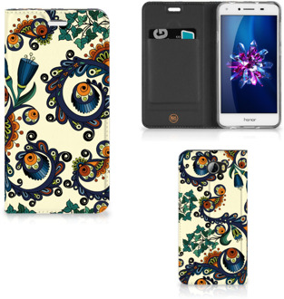 B2Ctelecom Huawei Y5 2 | Y6 Compact Standcase Hoesje Design Barok Flower