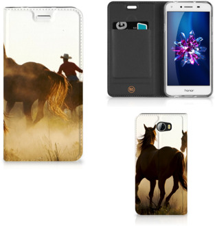 B2Ctelecom Huawei Y5 2 | Y6 Compact Standcase Hoesje Design Cowboy