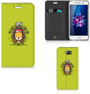 B2Ctelecom Huawei Y5 2 | Y6 Compact Standcase Hoesje Design Doggy Biscuit