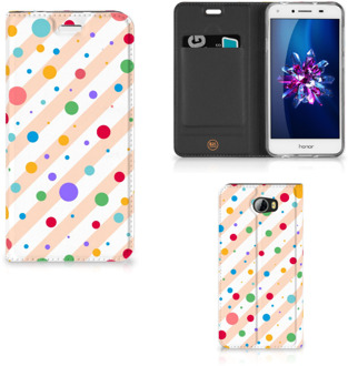 B2Ctelecom Huawei Y5 2 | Y6 Compact Standcase Hoesje Design Dots