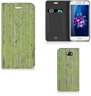 B2Ctelecom Huawei Y5 2 | Y6 Compact Standcase Hoesje Design Green Wood