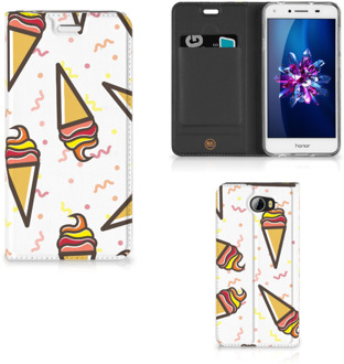 B2Ctelecom Huawei Y5 2 | Y6 Compact Standcase Hoesje Design Icecream