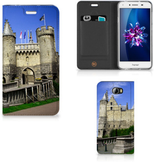 B2Ctelecom Huawei Y5 2 | Y6 Compact Standcase Hoesje Design Kasteel