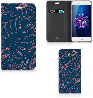 B2Ctelecom Huawei Y5 2 | Y6 Compact Standcase Hoesje Design Palm Leaves