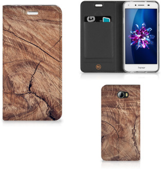 B2Ctelecom Huawei Y5 2 | Y6 Compact Standcase Hoesje Design Tree Trunk