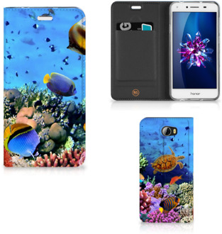 B2Ctelecom Huawei Y5 2 | Y6 Compact Standcase Hoesje Design Vissen