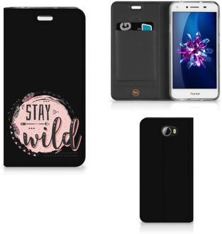 B2Ctelecom Huawei Y5 2 | Y6 Compact Uniek Standcase Hoesje Boho Stay Wild