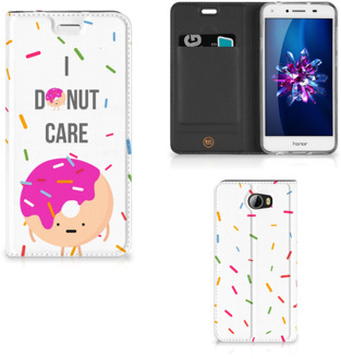 B2Ctelecom Huawei Y5 2 | Y6 Compact Uniek Standcase Hoesje Donut