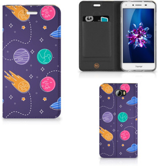 B2Ctelecom Huawei Y5 2 | Y6 Compact Uniek Standcase Hoesje Space