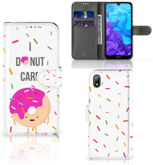 B2Ctelecom Huawei Y5 (2019) Book Cover Donut Roze