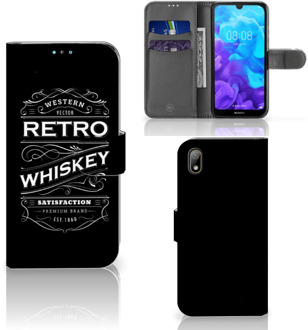 B2Ctelecom Huawei Y5 (2019) Book Cover Whiskey