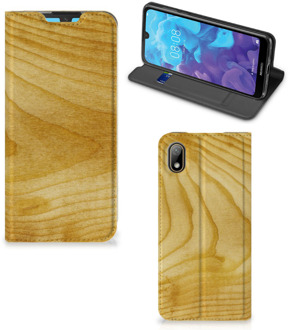 B2Ctelecom Huawei Y5 (2019) Book Wallet Case Licht Hout