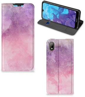 B2Ctelecom Huawei Y5 (2019) Bookcase Pink Purple Paint