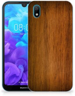 B2Ctelecom Huawei Y5 (2019) Bumper Hoesje Donker Hout