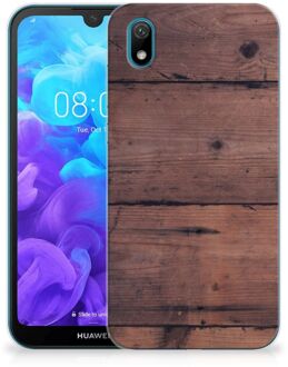 B2Ctelecom Huawei Y5 (2019) Bumper Hoesje Old Wood